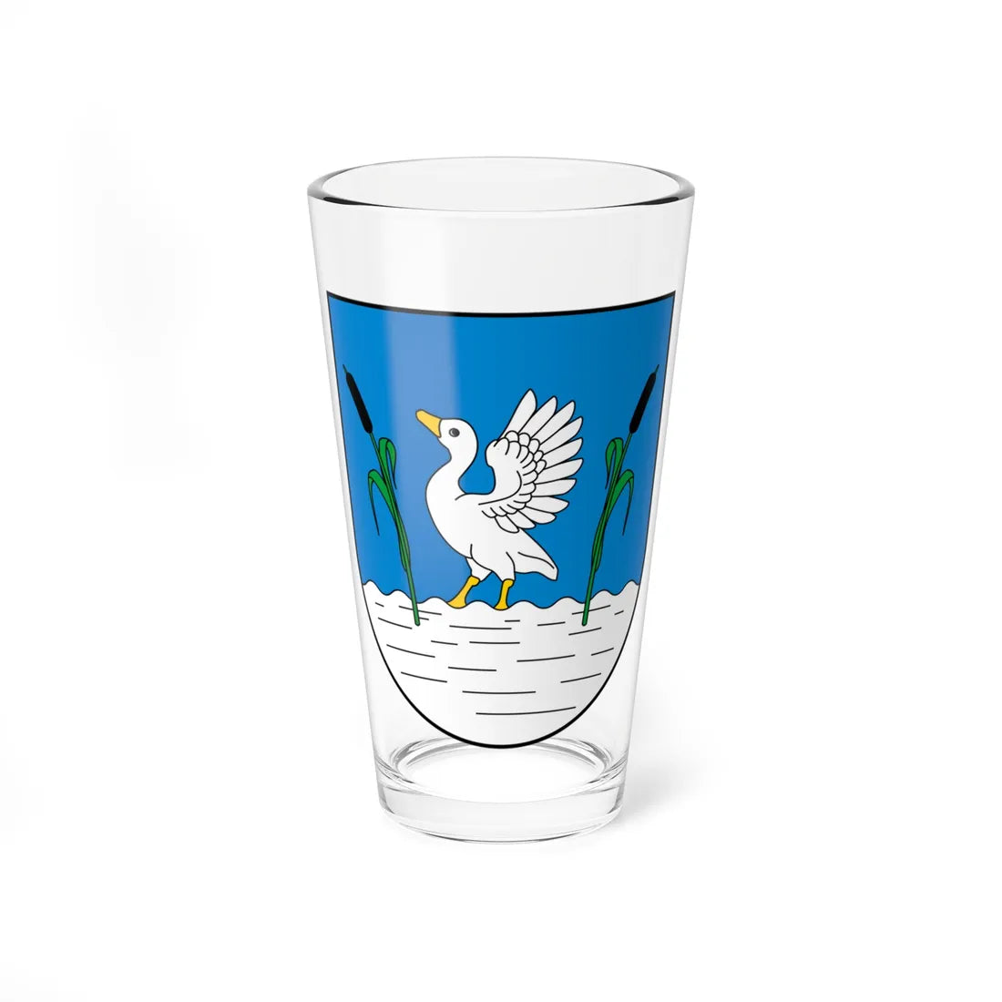Coa Hungary Family Nádasdy (Hungary) (Coat of Arms) Pint Glass 16oz 16oz - Go Mug Yourself
