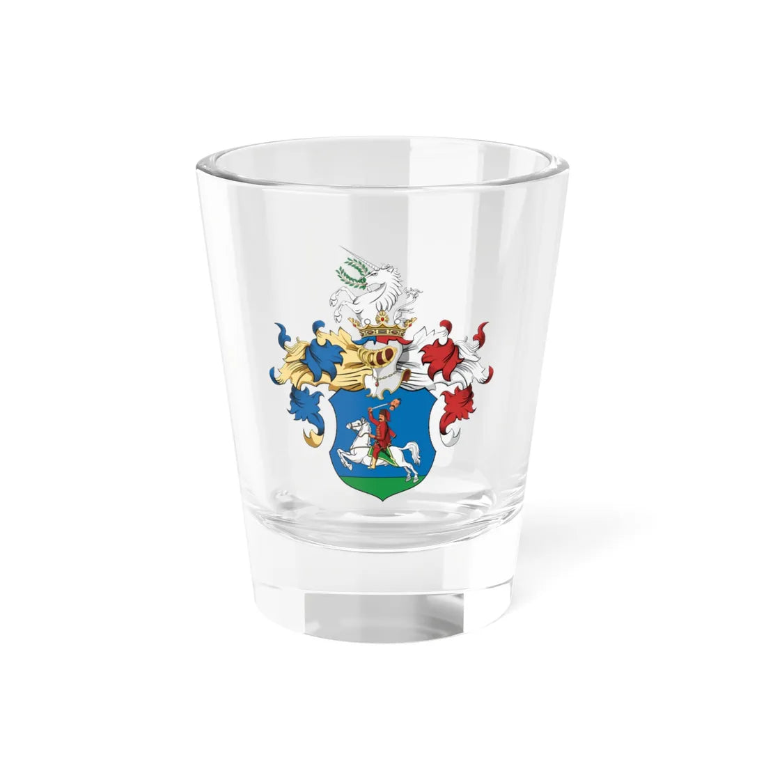 Coa Hungary Family Pajor 2 (Hungary) (Coat of Arms) Shot Glass 1.5oz 1.5oz - Go Mug Yourself