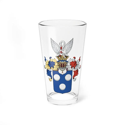 Coa Hungary Family Perlaki 2 (Hungary) (Coat of Arms) Pint Glass 16oz 16oz - Go Mug Yourself