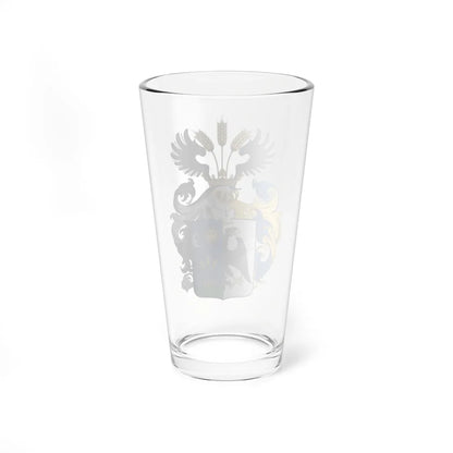 Coa Hungary Family Piller 1757 (Hungary) (Coat of Arms) Pint Glass 16oz - Go Mug Yourself