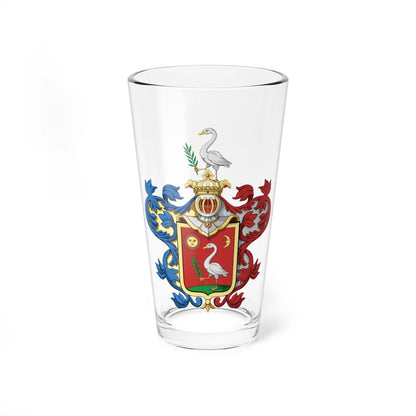 Coa Hungary Family Pinthér 1622 (Hungary) (Coat of Arms) Pint Glass 16oz 16oz - Go Mug Yourself