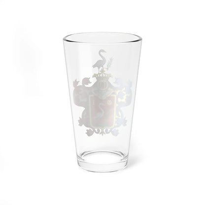 Coa Hungary Family Pinthér 1622 (Hungary) (Coat of Arms) Pint Glass 16oz - Go Mug Yourself