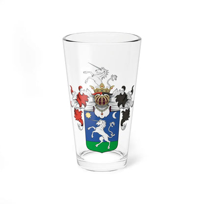 Coa Hungary Family Rosty (Hungary) (Coat of Arms) Pint Glass 16oz 16oz - Go Mug Yourself