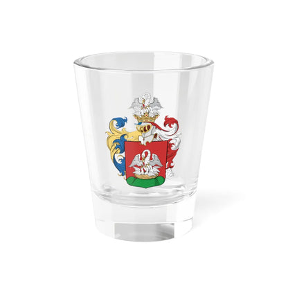 Coa Hungary Family Sarnóczay 1591 (Hungary) (Coat of Arms) Shot Glass 1.5oz 1.5oz - Go Mug Yourself