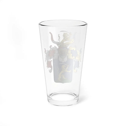 Coa Hungary Family Sebessy Geönczy 1653 (Hungary) (Coat of Arms) Pint Glass 16oz - Go Mug Yourself