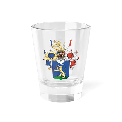 Coa Hungary Family Sebessy Geönczy 1653 (Hungary) (Coat of Arms) Shot Glass 1.5oz 1.5oz - Go Mug Yourself