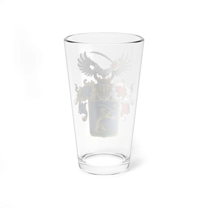 Coa Hungary Family Soóky Tóth (Hungary) (Coat of Arms) Pint Glass 16oz - Go Mug Yourself