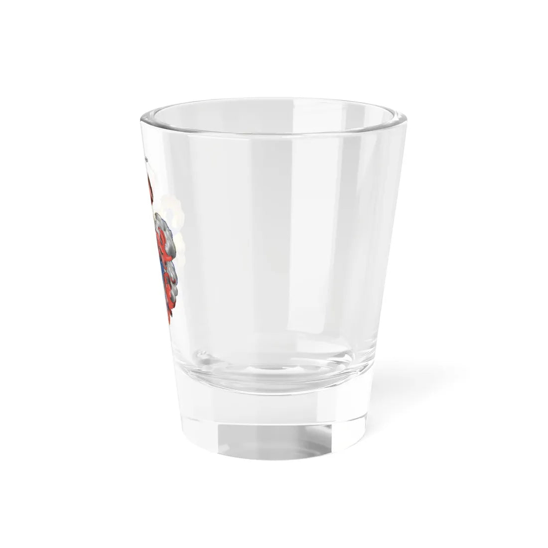 Coa Hungary Family Somogyi shaded single 1654 (Hungary) (Coat of Arms) Shot Glass 1.5oz - Go Mug Yourself
