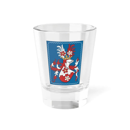 Coa Hungary Family Szecsődy 1418 (Hungary) (Coat of Arms) Shot Glass 1.5oz 1.5oz - Go Mug Yourself