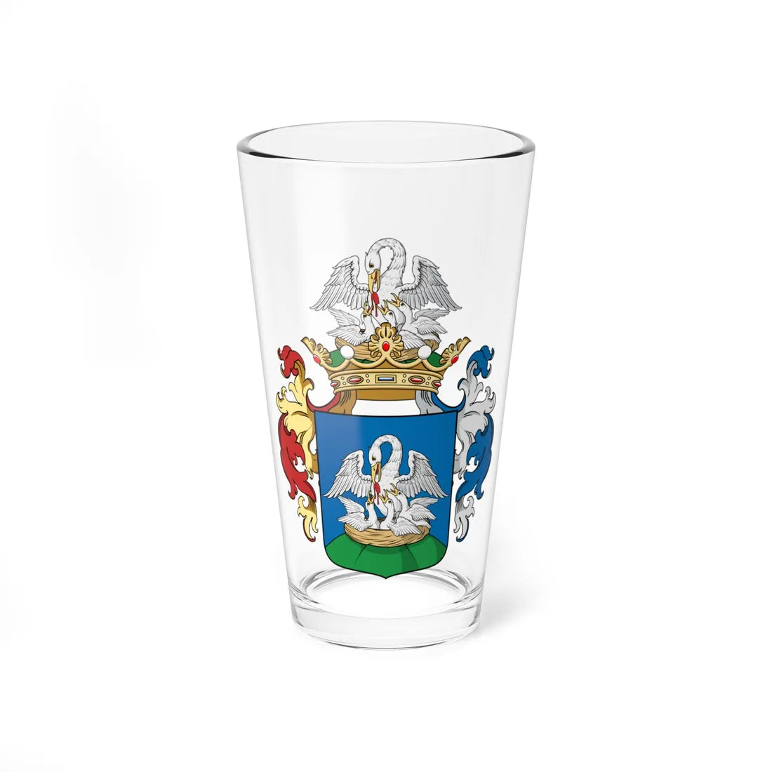 Coa Hungary Family Szegedi János 1697 (Hungary) (Coat of Arms) Pint Glass 16oz 16oz - Go Mug Yourself