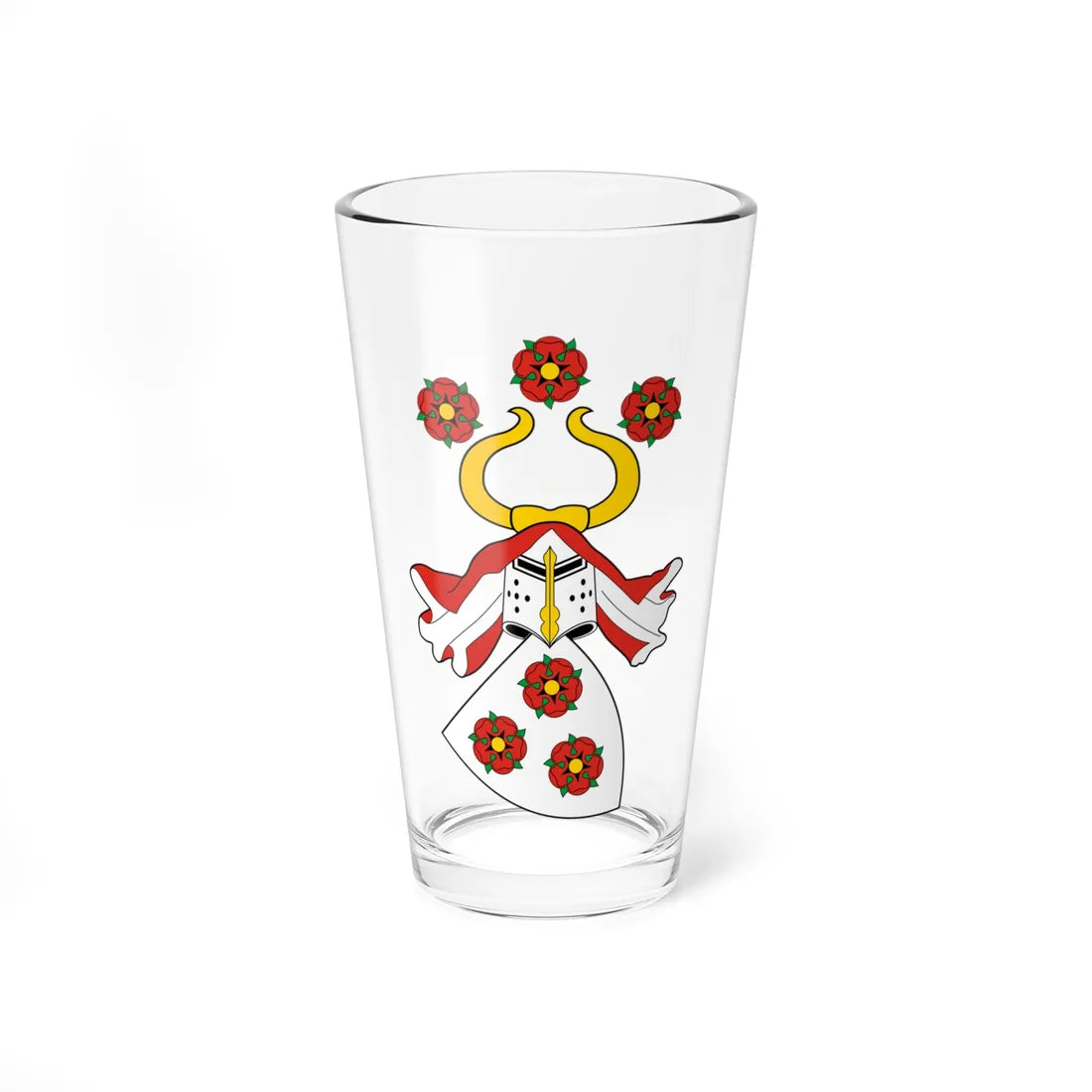 Coa Hungary Family Szente-Magócs (Hungary) (Coat of Arms) Pint Glass 16oz - Go Mug Yourself