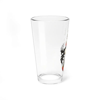 Coa Hungary Family Szilágyi Horogszeg (Hungary) (Coat of Arms) Pint Glass 16oz - Go Mug Yourself