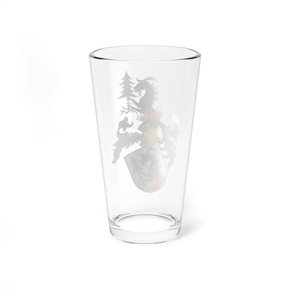 Coa Hungary Family Szilágyi Horogszeg (Hungary) (Coat of Arms) Pint Glass 16oz - Go Mug Yourself