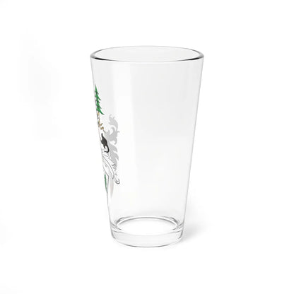 Coa Hungary Family Szilágyi Horogszeg (Hungary) (Coat of Arms) Pint Glass 16oz - Go Mug Yourself