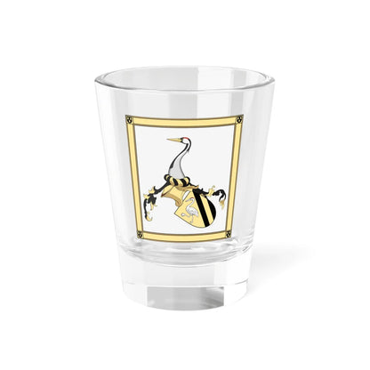 Coa Hungary Family Tétényi 1405 (Hungary) (Coat of Arms) Shot Glass 1.5oz 1.5oz - Go Mug Yourself