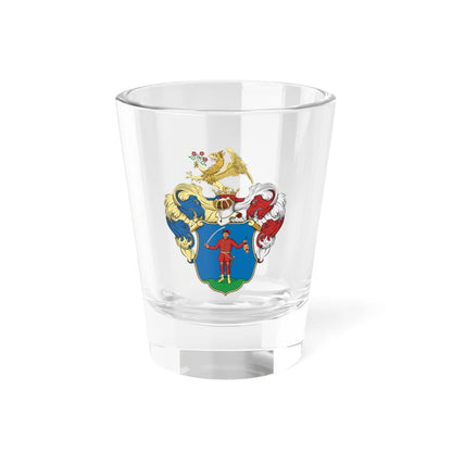 Coa Hungary Family Tuba (Hungary) (Coat of Arms) Shot Glass 1.5oz 1.5oz - Go Mug Yourself