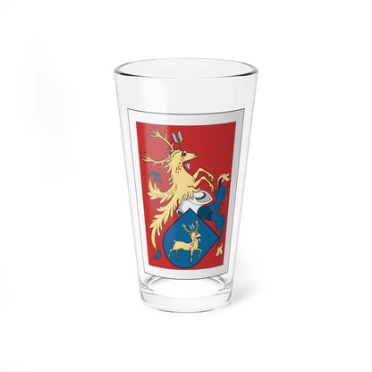 Coa Hungary Family Vay 1418 (Hungary) (Coat of Arms) Pint Glass 16oz 16oz - Go Mug Yourself