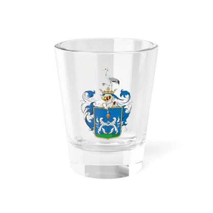 Coa Hungary Family Vidovich 1793 (Hungary) (Coat of Arms) Shot Glass 1.5oz 1.5oz - Go Mug Yourself
