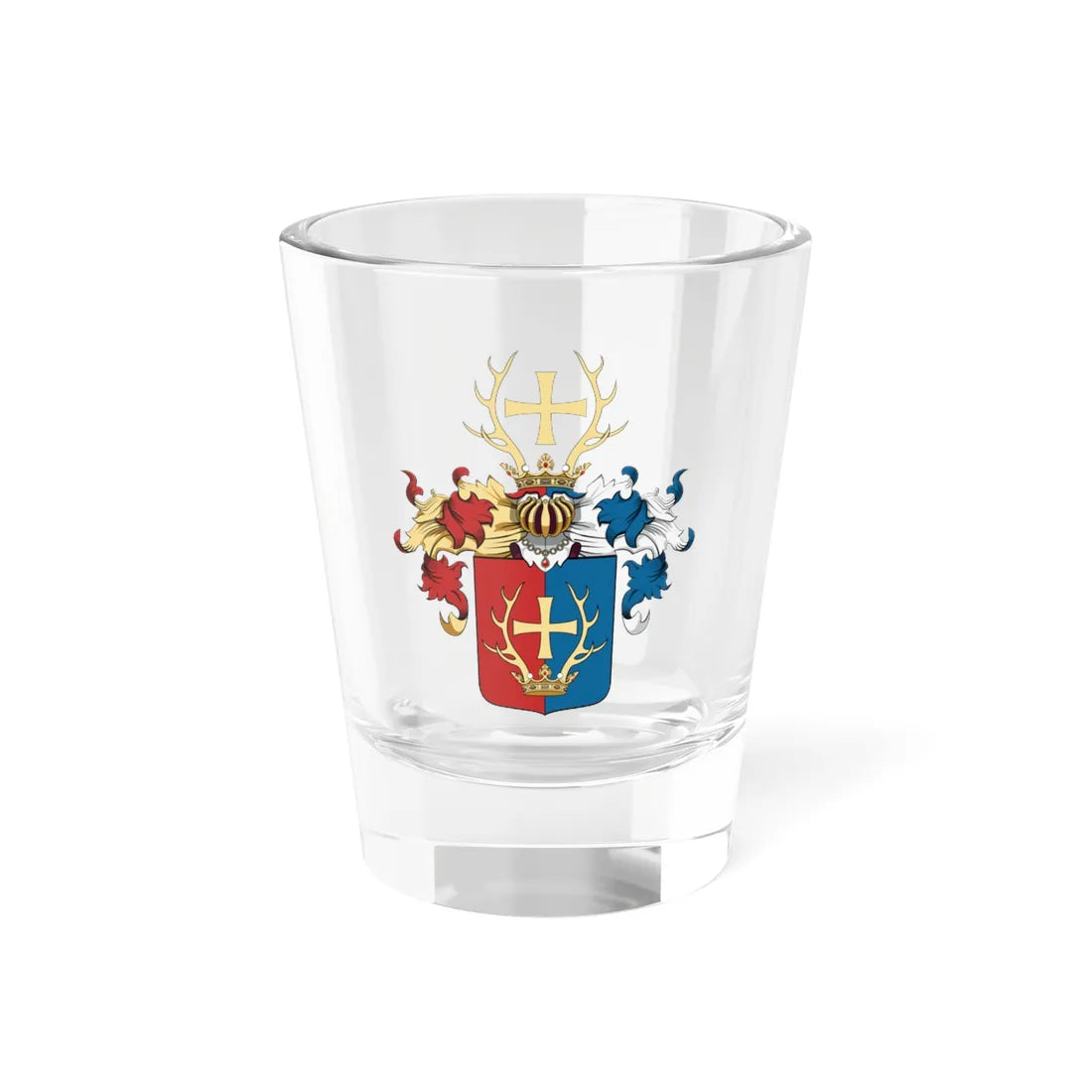 Coa Hungary Family Zichy (Hungary) (Coat of Arms) Shot Glass 1.5oz 1.5oz - Go Mug Yourself