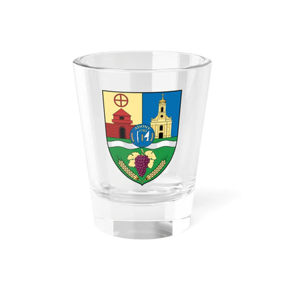 Coa Hungary Town Adony (Hungary) (Coat of Arms) Shot Glass 1.5oz 1.5oz - Go Mug Yourself