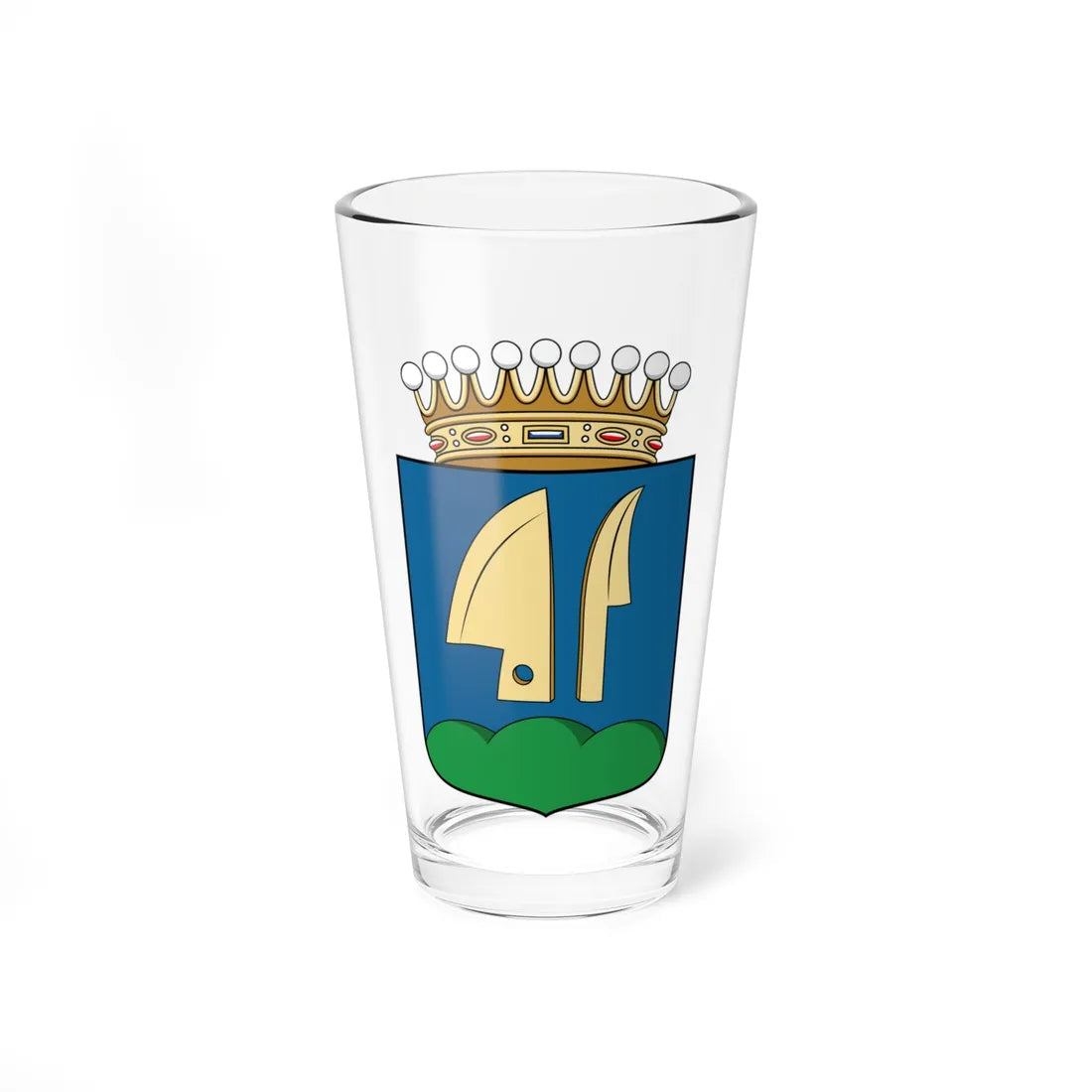 Coa Hungary Town Alsószölnök (Hungary) (Coat of Arms) Pint Glass 16oz 16oz - Go Mug Yourself