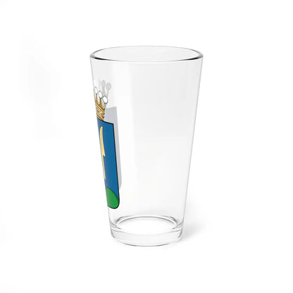 Coa Hungary Town Alsószölnök (Hungary) (Coat of Arms) Pint Glass 16oz - Go Mug Yourself