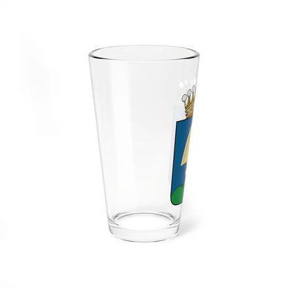 Coa Hungary Town Alsószölnök (Hungary) (Coat of Arms) Pint Glass 16oz - Go Mug Yourself