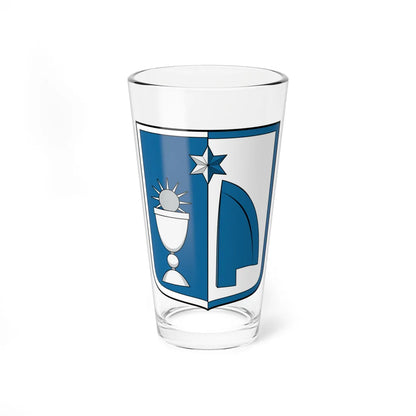Coa Hungary Town Bakonykoppány (Hungary) (Coat of Arms) Pint Glass 16oz 16oz - Go Mug Yourself