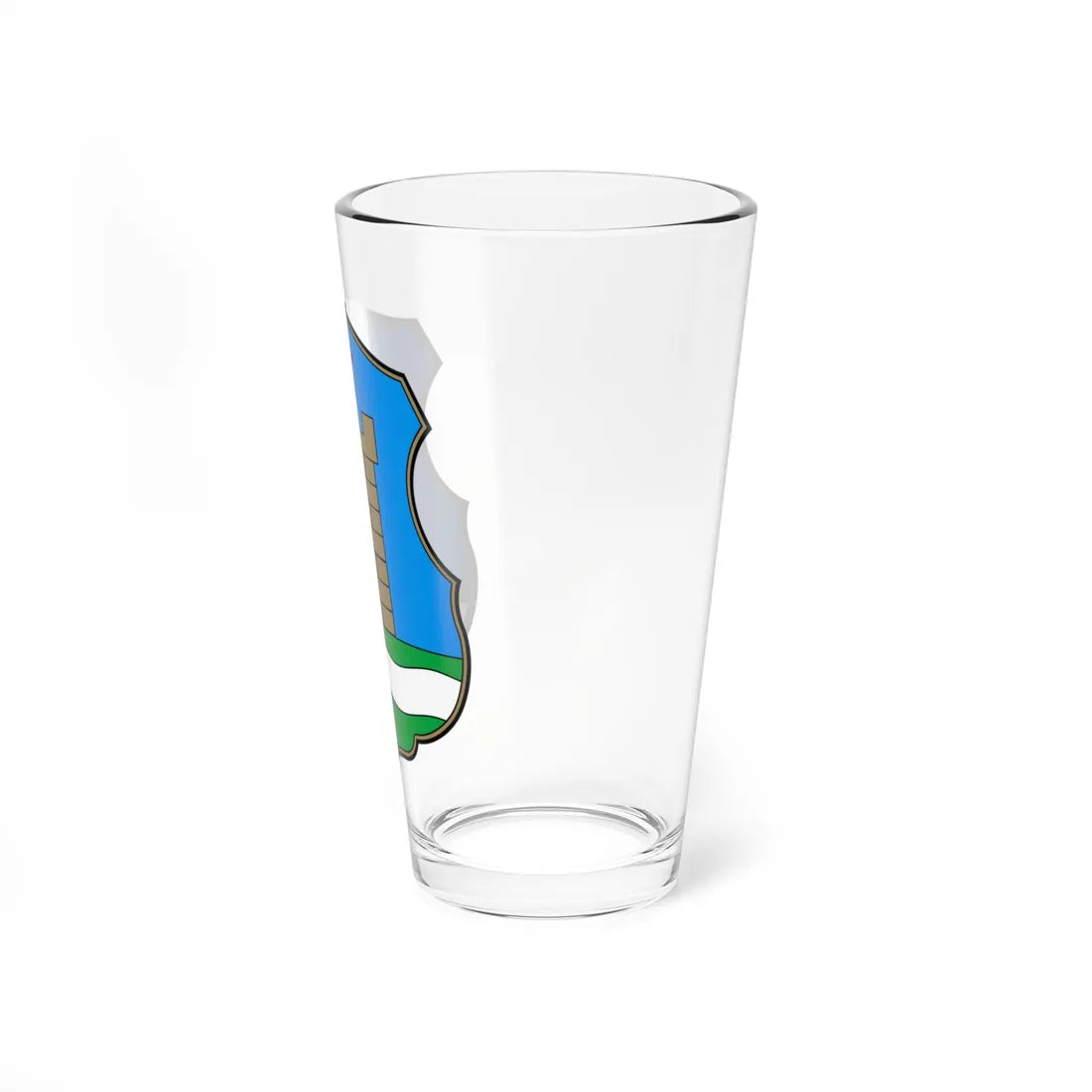 Coa Hungary Town Balassagyarmat Historical (Hungary) (Coat of Arms) Pint Glass 16oz - Go Mug Yourself