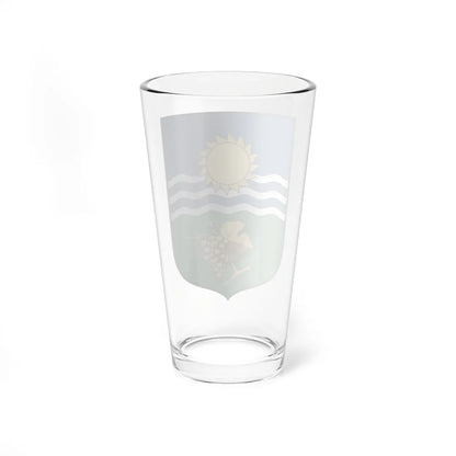 Coa Hungary Town Balatonszárszó (Hungary) (Coat of Arms) Pint Glass 16oz - Go Mug Yourself