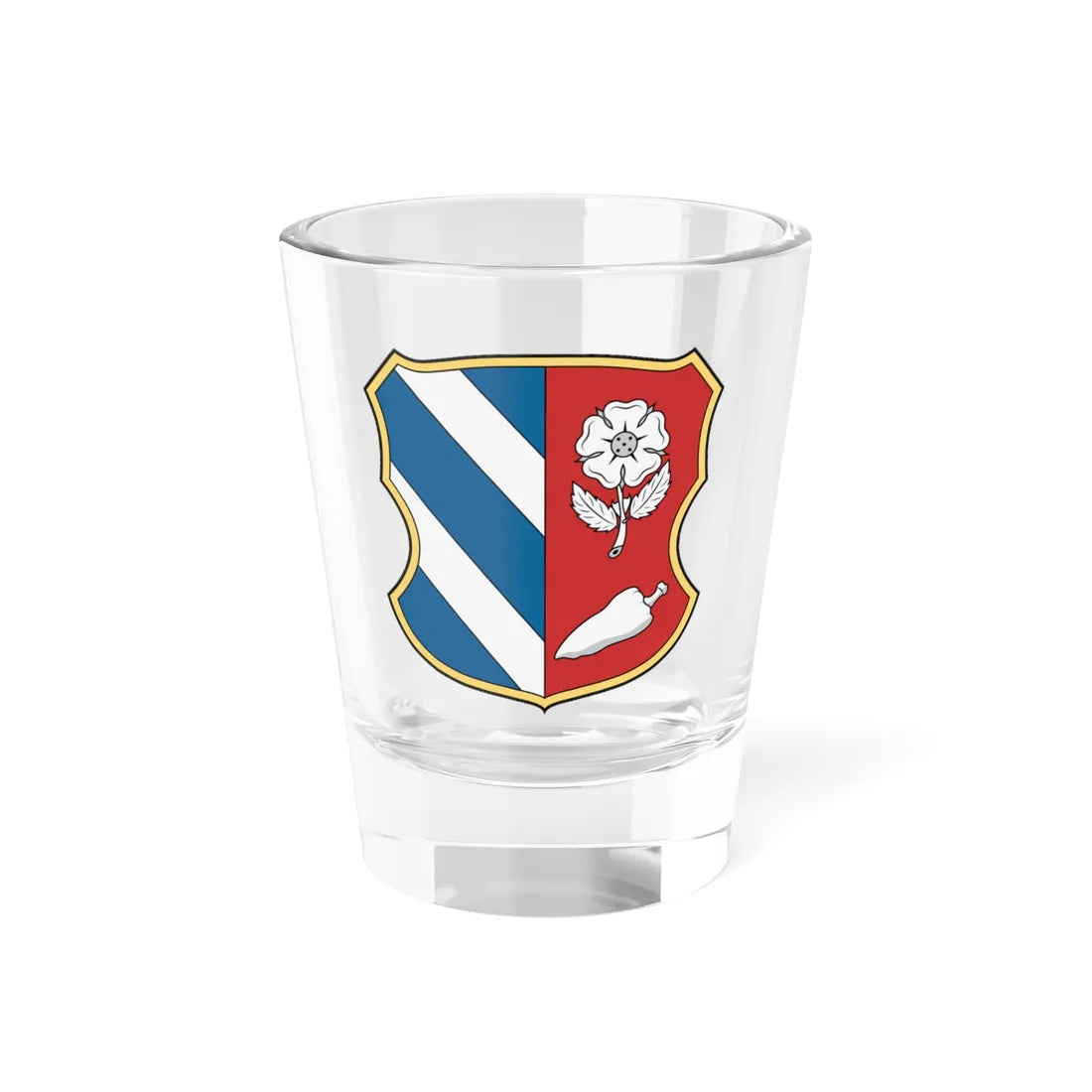 Coa Hungary Town Balástya (Hungary) (Coat of Arms) Shot Glass 1.5oz 1.5oz - Go Mug Yourself