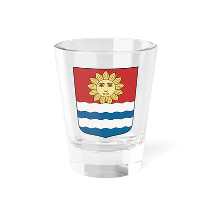 Coa Hungary Town Berekfürdő (Hungary) (Coat of Arms) Shot Glass 1.5oz 1.5oz - Go Mug Yourself