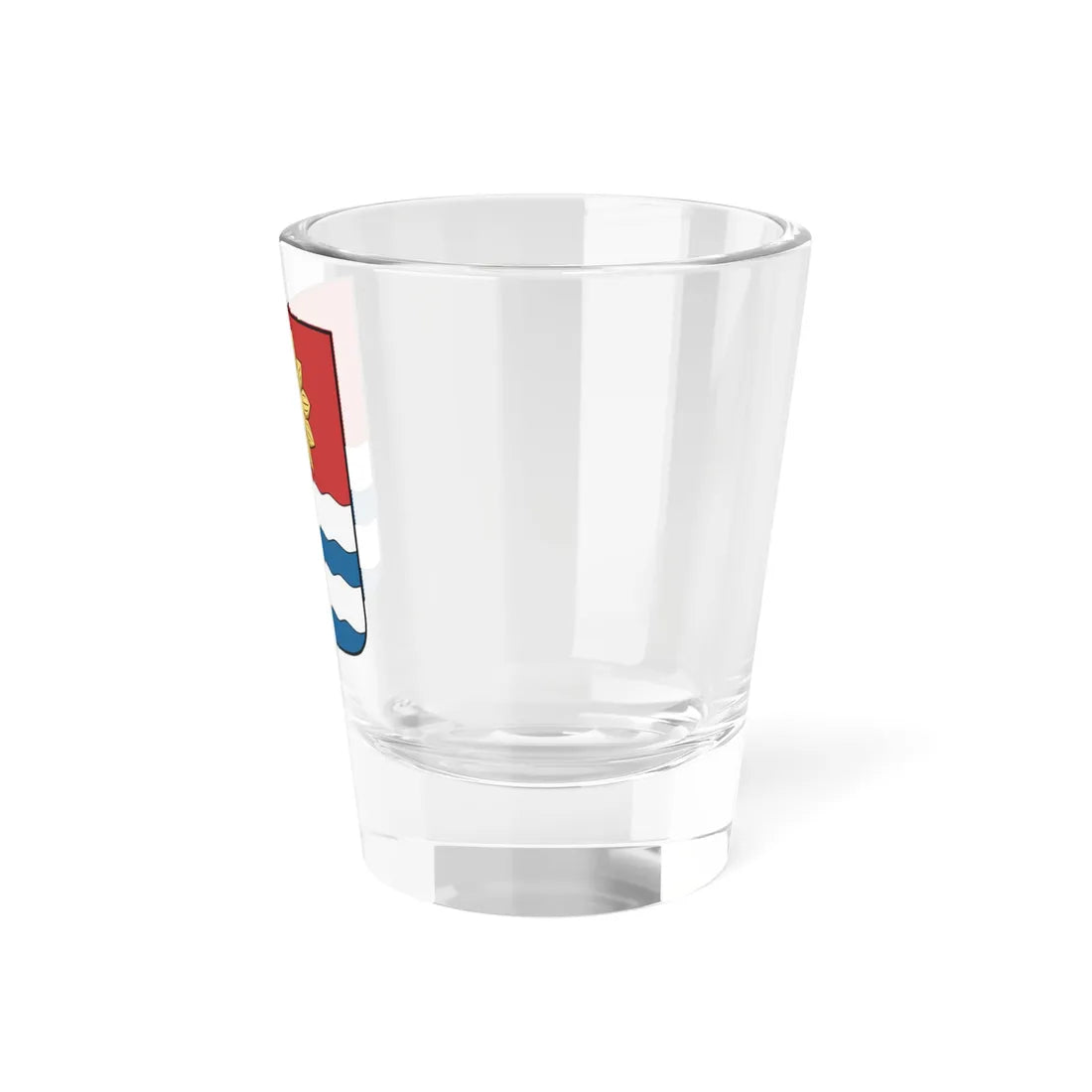 Coa Hungary Town Berekfürdő (Hungary) (Coat of Arms) Shot Glass 1.5oz - Go Mug Yourself