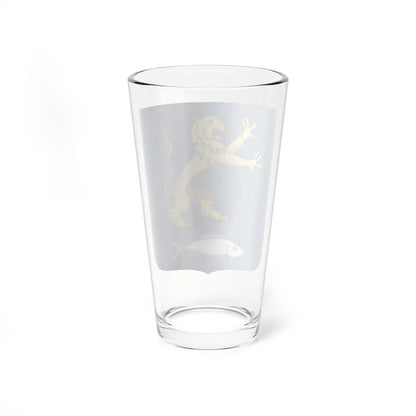 Coa Hungary Town Berettyóújfalu (Hungary) (Coat of Arms) Pint Glass 16oz - Go Mug Yourself