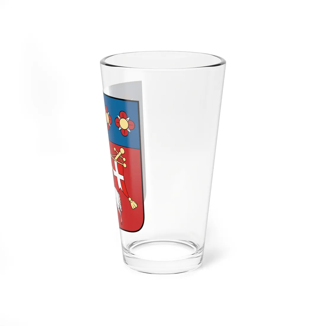 Coa Hungary Town Besenyszög (Hungary) (Coat of Arms) Pint Glass 16oz - Go Mug Yourself
