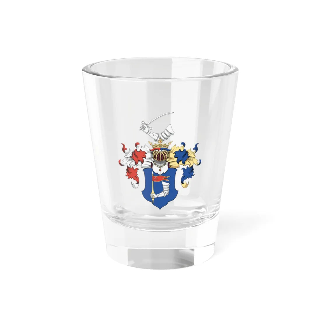 Coa Hungary Town Békés big (Hungary) (Coat of Arms) Shot Glass 1.5oz 1.5oz - Go Mug Yourself