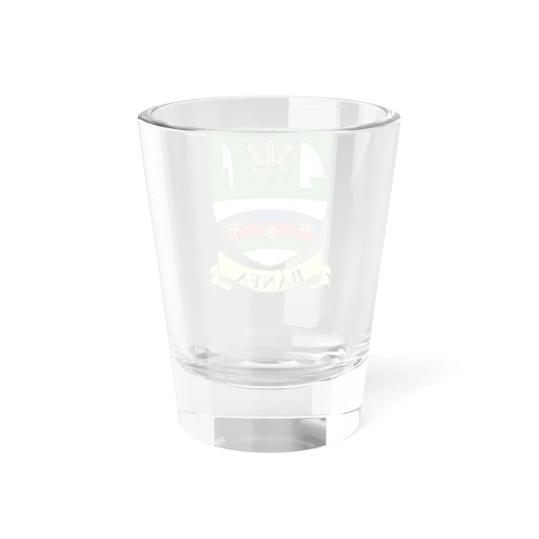 Coa Hungary Town Bánfa big (Hungary) (Coat of Arms) Shot Glass 1.5oz - Go Mug Yourself