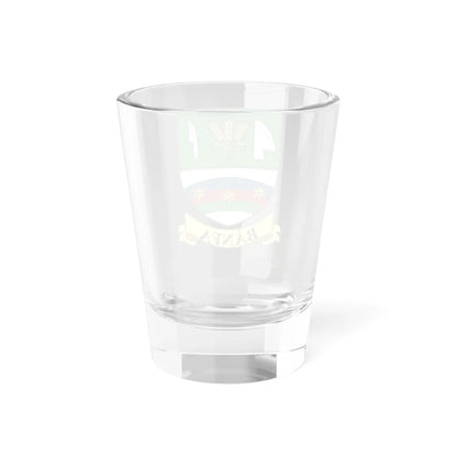 Coa Hungary Town Bánfa big (Hungary) (Coat of Arms) Shot Glass 1.5oz - Go Mug Yourself