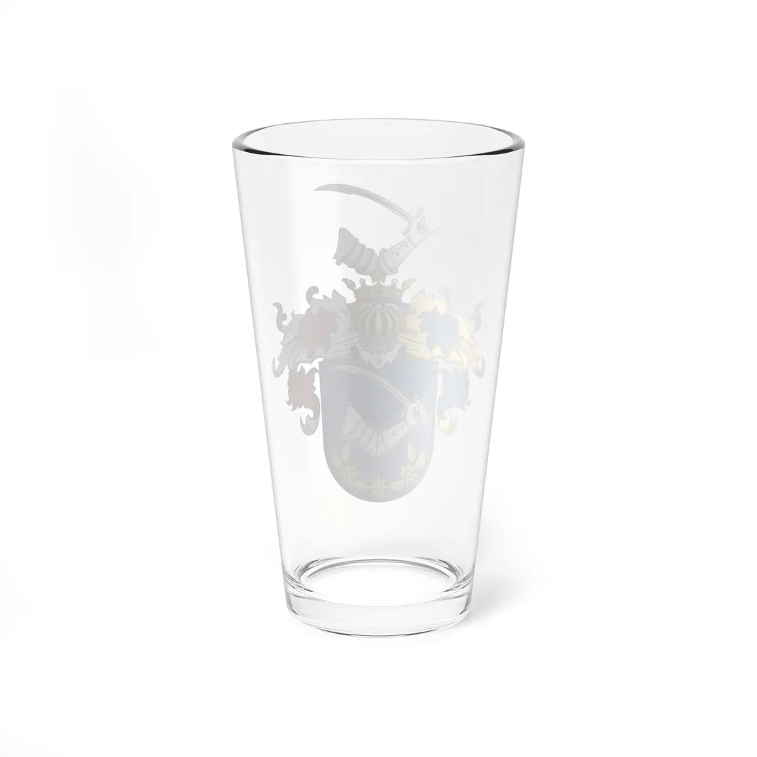 Coa Hungary Town Boba big (Hungary) (Coat of Arms) Pint Glass 16oz - Go Mug Yourself
