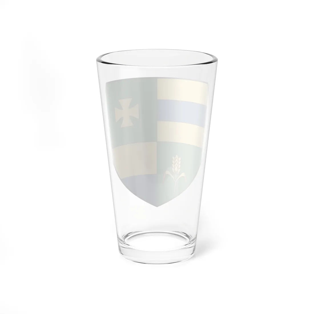 Coa Hungary Town Bolhó (Hungary) (Coat of Arms) Pint Glass 16oz - Go Mug Yourself