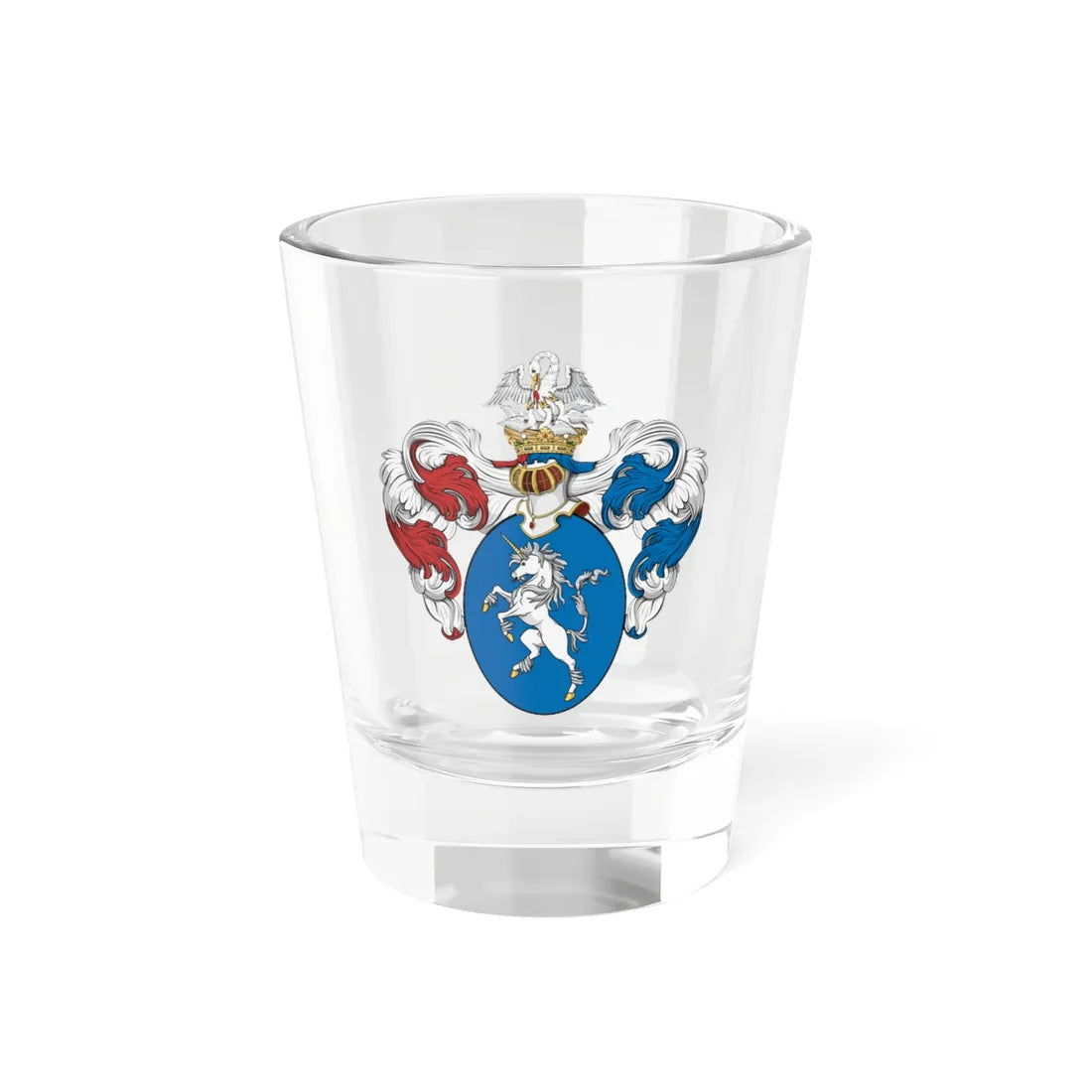 Coa Hungary Town Borsodbota (Hungary) (Coat of Arms) Shot Glass 1.5oz 1.5oz - Go Mug Yourself