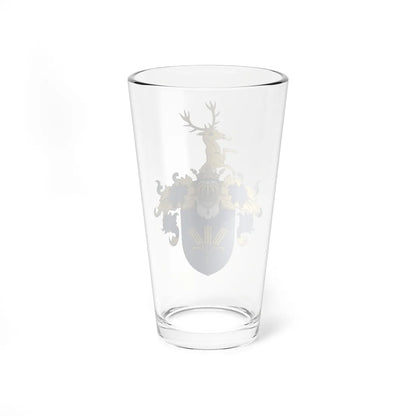 Coa Hungary Town Csebény big (Hungary) (Coat of Arms) Pint Glass 16oz - Go Mug Yourself