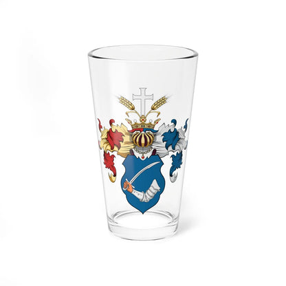 Coa Hungary Town Csépa big (Hungary) (Coat of Arms) Pint Glass 16oz 16oz - Go Mug Yourself
