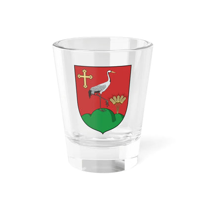 Coa Hungary Town Daruszentmiklós (Hungary) (Coat of Arms) Shot Glass 1.5oz 1.5oz - Go Mug Yourself