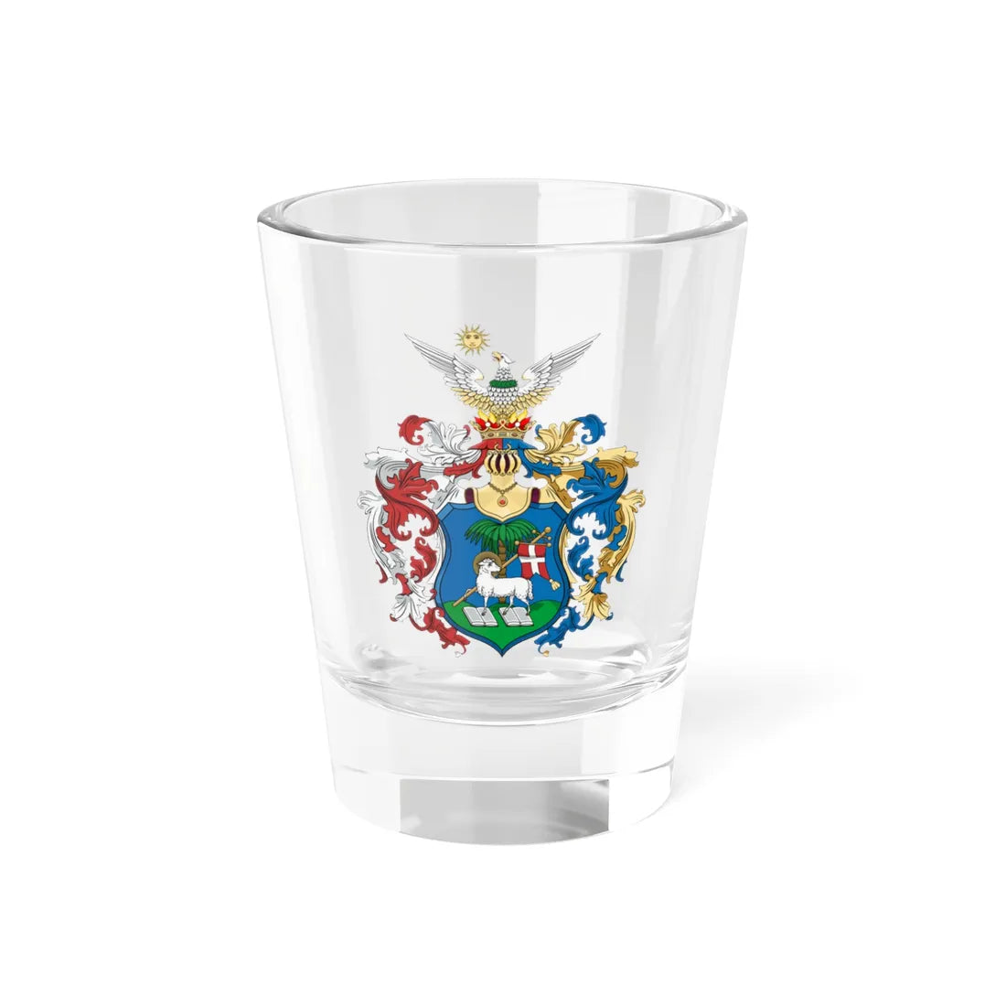 Coa Hungary Town Debrecen (Hungary) (Coat of Arms) Shot Glass 1.5oz 1.5oz - Go Mug Yourself