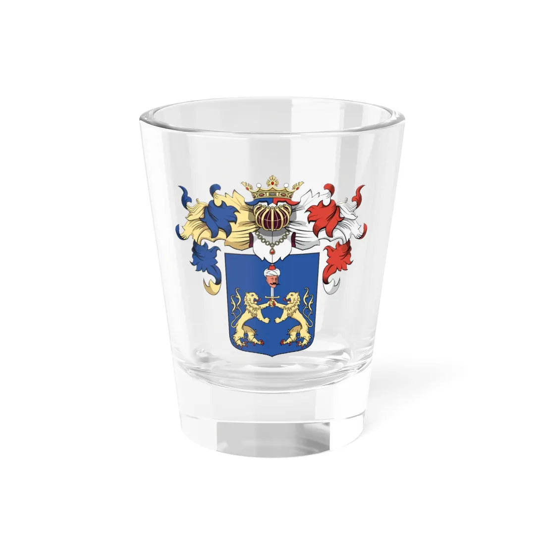 Coa Hungary Town Derecske big (Hungary) (Coat of Arms) Shot Glass 1.5oz 1.5oz - Go Mug Yourself
