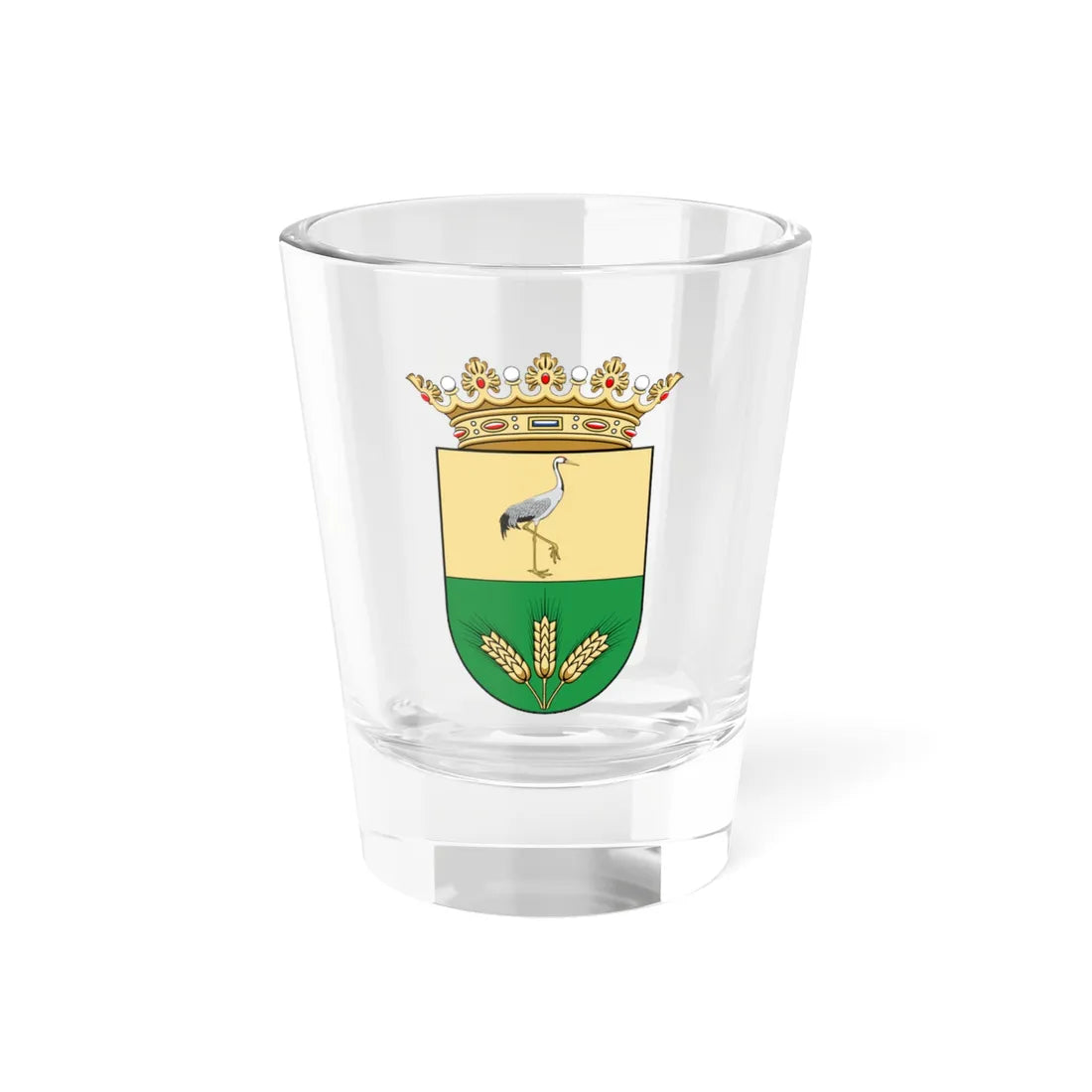 Coa Hungary Town Detk (Hungary) (Coat of Arms) Shot Glass 1.5oz 1.5oz - Go Mug Yourself