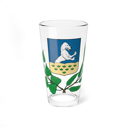 Coa Hungary Town Ebes big (Hungary) (Coat of Arms) Pint Glass 16oz - Go Mug Yourself