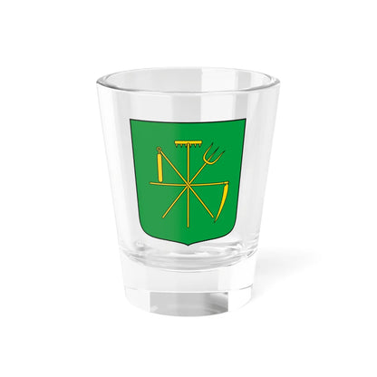 Coa Hungary Town Edde (Hungary) (Coat of Arms) Shot Glass 1.5oz 1.5oz - Go Mug Yourself