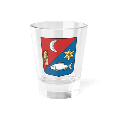 Coa Hungary Town Esztár (Hungary) (Coat of Arms) Shot Glass 1.5oz 1.5oz - Go Mug Yourself